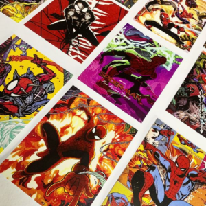 Spiderman Wallcards 10 Pieces