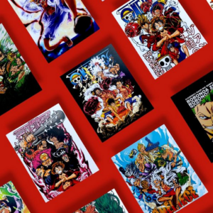 One Piece Wallcards 10 Pieces