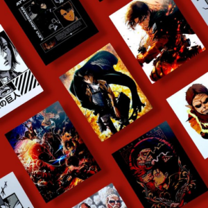 AOT Wallcards 10 Pieces