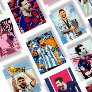 Messi Wallcard 10 Pieces